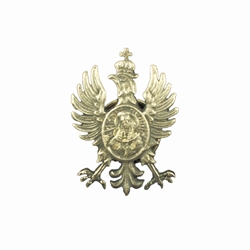 Polish Eagle Matka Boska Ostrobramska Lapel Pin - Polish Art Center