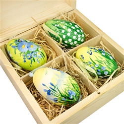 Polish Art Center Polish Ukrainian Decorated Blown Eggs